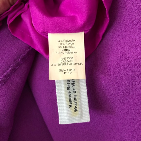 Broadway & Broome Bright Purple Sheath Dress Size L - Picture 11 of 11